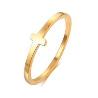Bague en acier inoxydable, 3mm de large, pour femmes, rayures sculptées, simple et minimaliste, livraison gratuite