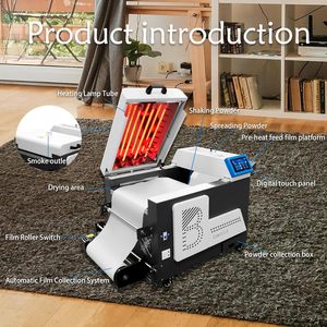 Paquete de Impresora DTF Ancelot Auto-Maintenance A3 M1630 Pro: Impresora Automática Todo en Uno para Camisetas con Agitador de Polvo y Secador con Calor - Product Image 5