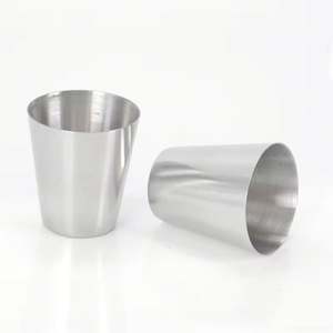 Vaso de Vino de Metal Irrompible de 30 ml con Impresión Personalizada, Mini Vaso de Acero Inoxidable para Chupitos de 1 oz - Product Image 1