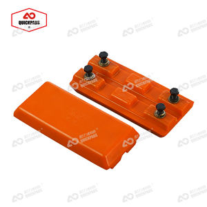 แผ่นยางรองรางรถก่อสร้าง <span class=keywords><strong>Bitelli</strong></span> BB651C ขนาด 300 มม. สำหรับเครื่องปูยางมะตอย ได้รับการรับรองมาตรฐาน ISO9001 รับประกัน 1 ปี - Product Image 6