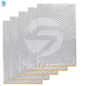 Alfombrilla de Aislamiento Acústico para Automóvil, Lámina de Goma Butilo de 50x80cm, Blanca, 2mm 3mm, Aislamiento de Vibraciones, Insonorización, Venta al Por Mayor, OEM - Product Image 1