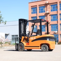 Chariot élévateur électrique 2 tonnes en promotion en Chine, chariot élévateur pour usine alimentaire, entrepôt frigorifique, 4 roues motrices, Euro 5 CE EPA