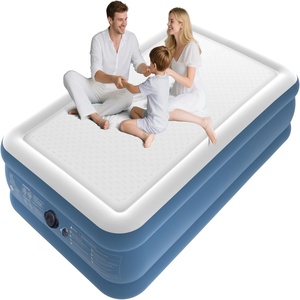 Colchón Inflable Portátil de Alta Calidad, Ecológico, Estilo Sofá con Bomba Integrada y Almohada, Diseño Moderno para Dormitorio - Product Image 1