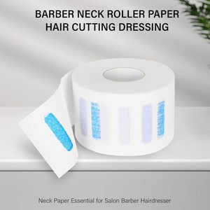 Factory Direct Sale Colorful Medium Brand Multicolor Disposable Eco-Friendly Professional Salon Tool Elastic Neck Ruffles <b>Paper</b> - Product Image 6