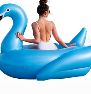 Cigno Gonfiabile Dorato OEM, il Più Grande Galleggiante per Piscina - Product Image 5