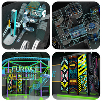Parc de jeux intérieur pour enfants MuchFun, équipement de zone de jeux pour enfants, solutions d'aires de jeux intérieures souples, équipement commercial