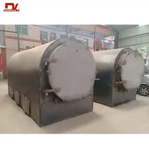 China Dingli environmental protection and energy-saving horizontal sawdust carbonization machine