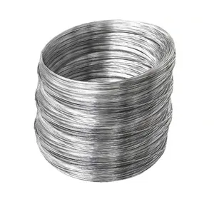 Low price galvanised binding wire gi steel wire 9 10 12 14 16 gauge hot dip electro galvanized iron wire