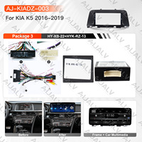 Juego Completo de 12.3 Pulgadas para Kia K5 2016-2019 LHD/RHD, Reproductor Android para Auto con Textura, Tablero de Instrumentos, Cableado Completo, Canbus, Fácil Instalación