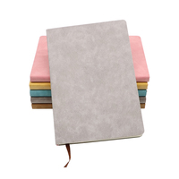 Ensemble cadeau promotionnel d'entreprise personnalisé, carnet en cuir PU A4/A5/A6 avec couverture, sublimation, logo imprimé personnalisé