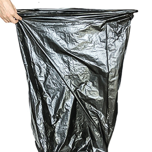 Leasylife plastique jetable petit 5 rouleaux 150 pièces 45*50cm sacs à ordures noirs pour restaurant domestique et hôtel - Product Image 2