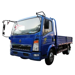 중국 공장 도매 4x2 카고 라이트 howo 연료 트럭