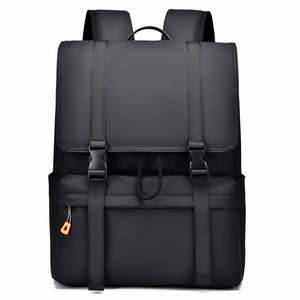 Mochila escolar impermeable personalizada para deportes, negocios y viajes, ligera, negra, masculina, con compartimento para zapatos. - Product Image 6