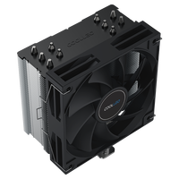 COOLLEO Etian P50i-BK V2 radiateur d'ordinateur 5 caloducs refroidisseur de processeur refroidisseur d'air de processeur Intel LGA 115X/1200/1700/1851 AM4/AM5 TDP220W