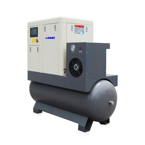 Xinlei מקצועי 10HP TD 7.5KW טנק רכוב בורג מדחס אוויר מכונה IP55 - Product Image 3