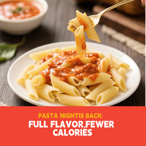 <span class=keywords><strong>Pasta</strong></span> Konjac Shirataki Italiana <span class=keywords><strong>a</strong></span> Basso Contenuto di Carboidrati Ketoslimmo, Gusto Puro Fatto <span class=keywords><strong>a</strong></span> <span class=keywords><strong>Mano</strong></span>, Confezione all'Ingrosso OEM - Product Image 3