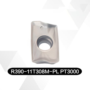 Lame en céramique métallique R390-11T308M-PL PT3000 pour usinage <span class=keywords><strong>CNC</strong></span> de précision des pièces en acier - Product Image 4