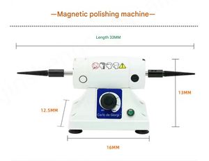 Adjustable Speed Double-Head Cloth Wheel Polisher Metal <b>Grinding</b> <b>Machine</b> for Jewelry Making Tools and Equipment - Product Image 1