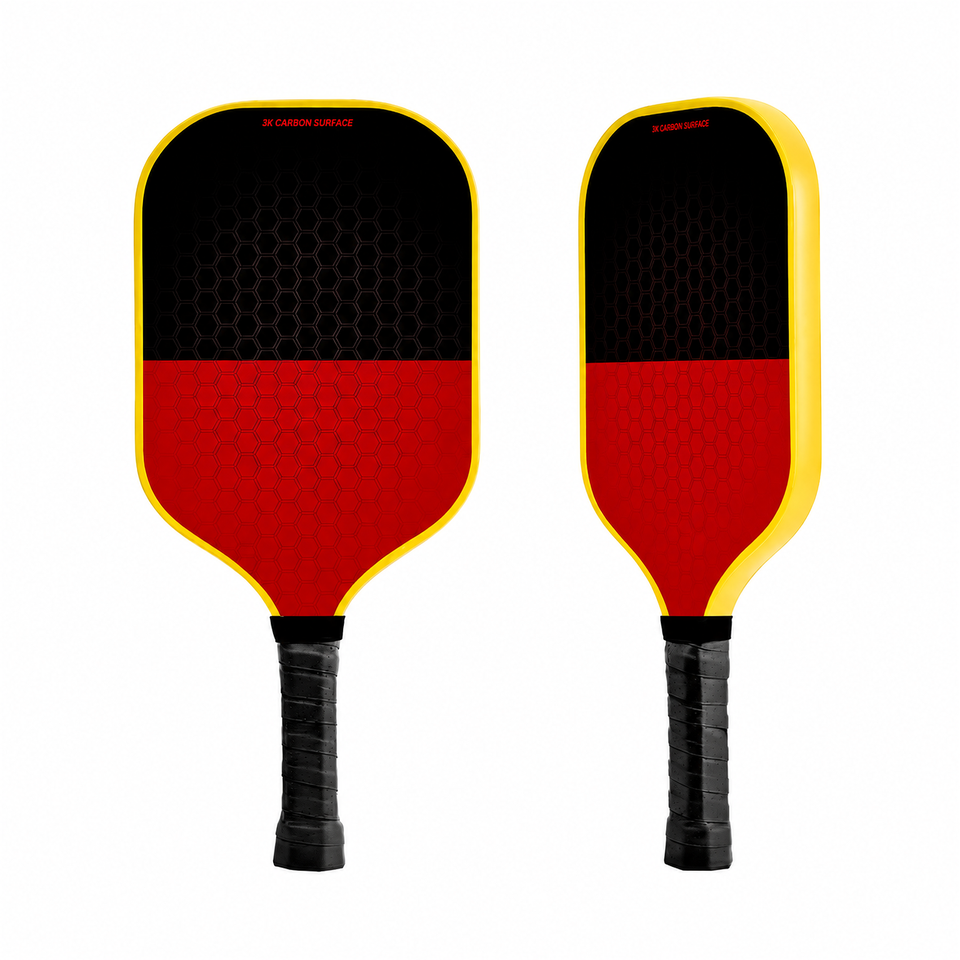 Key Core Paddle Custom Pickleball Paddle Full Carbon Fiber Cold Press Honeycomb Core ...