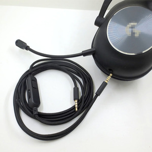 3.5mm ligne Audio téléphones mobiles ordinateurs tresse câble Audio pour <span class=keywords><strong>Logitech</strong></span> GPRO X G233 G433 Kingston Alpha Skyline casque de jeu - Product Image 2