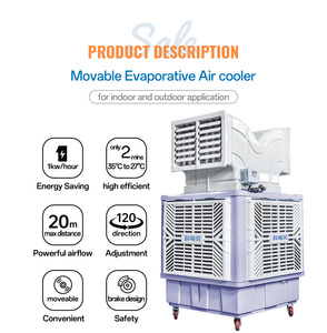 High Performance 18000M3/H Air Volume Removable Air Conditioner with Low Noise & Energy Saving Dual air Vent for Mobile Cooling - Product Image 2