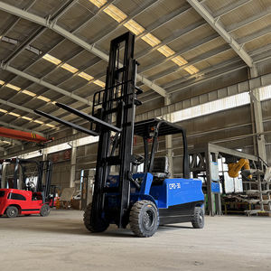 CE 인증 베스트셀러 5톤 미니 리튬이온 배터리 전동 지게차, 60V, 포크 높이 3-6미터 - Product Image 1