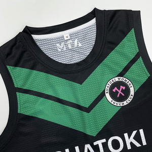 Tùy Chỉnh Thăng Hoa Bóng Rổ Thiết Kế Hàng Đầu Polyester Nhanh Chóng Khô Mồ Hôi Thể Thao Bóng Rổ Jersey - Product Image 3