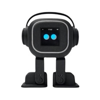 Robot EMO Intelligente con Rilevamento Emotivo, Chat Vocale AI, Interazione Tattile, Giocattolo Elettronico Smart per Bambini
