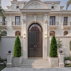 Chất lượng cao nhân tạo cây cảnh giả tuyết tùng cây thông cây giả màu xanh lá cây gỗ Hoàng Dương cây bụi cho trong nhà ngoài trời trang trí nội thất - Product Image 5