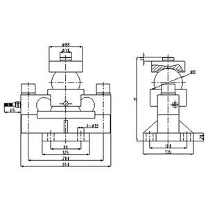 10T <span class=keywords><strong>30T</strong></span> Xe Tải Điện Tử Cân <span class=keywords><strong>Weighbridge</strong></span> Trọng Lượng Load Cell - Product Image 2