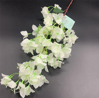 QSLH-V007 Fleurs artificielles de bougainvillier individuelles, fleurs de bougainvillier artificielles en soie pour la décoration de mariage