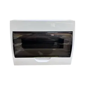 8 Way mcb Electrical Power ip65 Distribution Box from electrical equipment supplies Plastic box