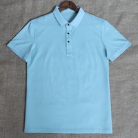 Polo de Algodón Liso Premium para Hombre, Estilo Casual de Negocios, Manga Corta, Transpirable, para Deportes, Tenis, Golf, Personalizable al por Mayor