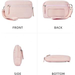 Nouveau Portefeuille Mini pour Femmes, Style Coréen Mignon, en Nylon Matelassé avec Fermeture Éclair, Sac Téléphone Portable Portable pour Filles, Vente en Gros - Product Image 4