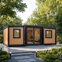 Maisons conteneurs multifonctionnelles en panneaux sandwich préfabriqués en acier - Écologiques, alimentées à l'énergie solaire, durables, pour écoles, chambres et cuisines