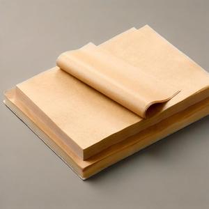 Papel de Pulpa de Madera Reciclable, Resistente al Calor, Ecológico, Impermeable y Antigrasa de Doble Cara con Logotipo Personalizado, Grado Alimenticio 35g/m - Product Image 4