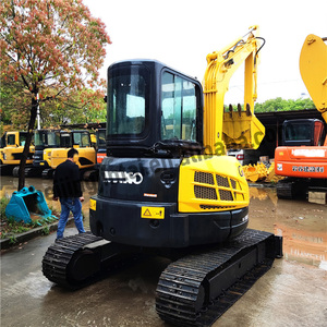 Excavadora de cadenas Kobelco SK55SR de segunda mano, miniexcavadora Kobelco usada de 5 toneladas en venta, Kobelco SK140 SK75 SK50 - Product Image 2