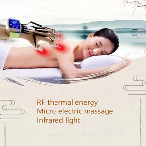 Masajeador portátil de cinco dedos Smart Gold Finger Térmico Micro-Eléctrico <span class=keywords><strong>EMS</strong></span> Pulso Acupuntura Masajeador de terapia <span class=keywords><strong>digital</strong></span> - Product Image 5