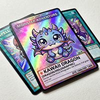 Servizio di Stampa Personalizzata di Carte Collezionabili Olografiche, Confezioni Booster Foil TCG, Design per Set di Giochi da Tavolo