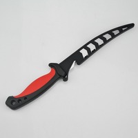 Vente en gros et au détail de couteaux japonais de survie en plein air couteaux à appâts en acier inoxydable et couteaux à poisson de plongée multifonctionnels