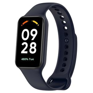 Correa y Funda de Reloj de TPU Sólido al por Mayor de Fábrica para Redmi Band 2 Mi Band 8 Active, Correa de Reloj Suave - Product Image 5