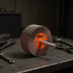 ล้อขัดแบบแผ่น Abrasive Flap Wheel ขนาด 20x15 มม. ก้าน 3 มม. ล้อเจียรคอรันดัม - Product Image 3