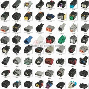 2-Loch-Kabelbaumstecker der Serie 6.3 Kabel klemme Dj7022a-7.8-11 21 - Product Image 5