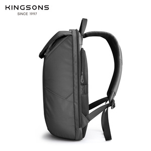 Kingsons Men's Backpack 20-35L Water-Repellent Business Travel Bag Minimalist Design Outdoor Sports Backpack - Product Image 2