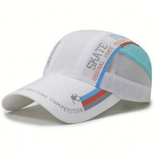 Nueva Llegada 2024, Gorra de Béisbol de Nailon Oxford Transpirable de Secado Rápido, Gorras de Golf, Gorras para Correr, Diseño con Letras, Unisex, Venta al Por Mayor - Product Image 1