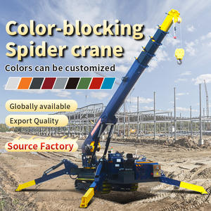 מנוף עכביש הידראולי 4 טון עם סיבוב 360 °   סיבוב: מנוף זחלילי מיני להרמה והצבה מכל הכיוונים - Product Image 5