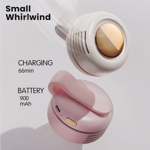 Mini <strong>Fan</strong> Leafless Silent Hanging Waist Portable &amp; Wearable <strong>Fans</strong> 360 Degrees Adjustable Wind Direction Hand Rechargeable <strong>Fan</strong> - Product Image 2