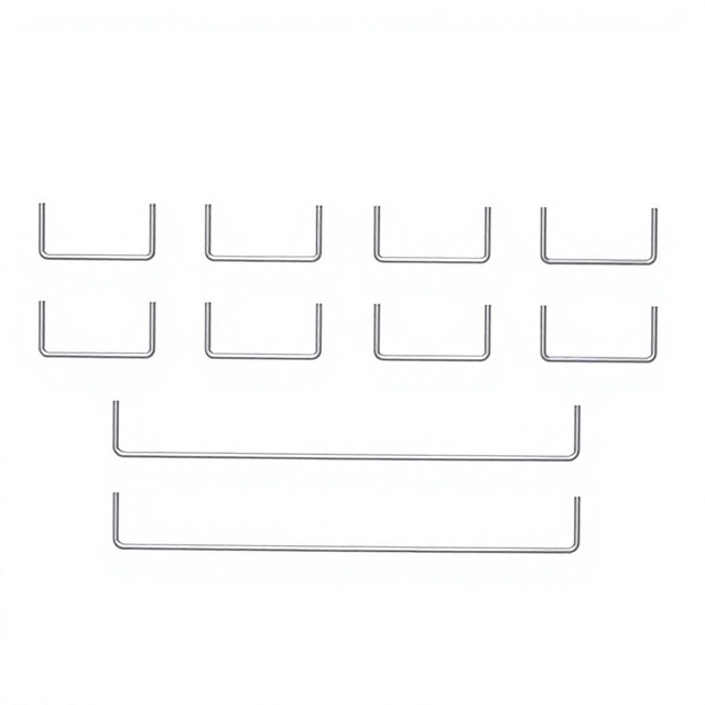 Stainless Steel Keyboard Satellite Axis Balance Bar Keyboard Key Accessories