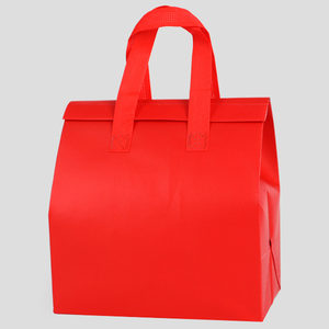 Custom Logo Recyclable Large Capacity Keep Cold Insulated Waterproof Non-woven Food Delivery <strong>Bag</strong> Wholesale - Product Image 6