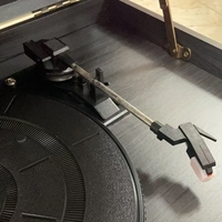 Tourne-disque Lecteur de gramophone sans fil vintage à 3 vitesses Radio FM Lecteur de platine vinyle